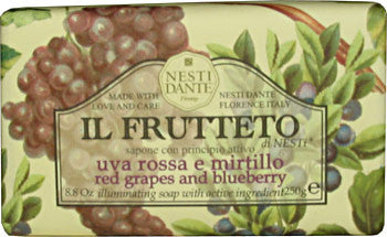 Nesti Dante Il Frutteto Red Grapes & Blueberry Soap - Hampton Court Essential Luxuries