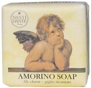 Nesti Dante Amorino Lily Charm Soap - Hampton Court Essential Luxuries