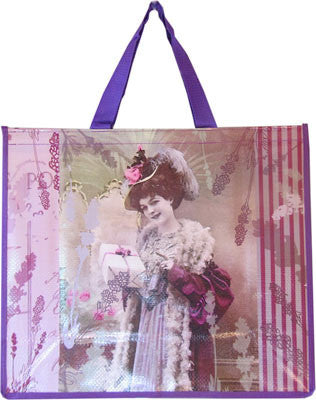 Accents Chic Shopping Bag - Elegance Lavender - Hampton Court Essential Luxuries