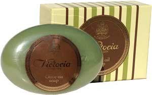 Victoria Scandinavian Olive OIl Soap - 100gm - Hampton Court Essential Luxuries