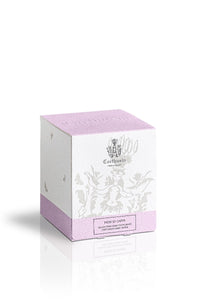 A product image displaying a box of luxury Carthusia Fiori di Capri Perfumed Hand Wipes, with elegant pink and white packaging featuring floral designs, labeled by Carthusia I Profumi de Capri.