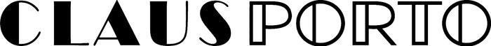 Black text reading "CLAUS PORTO" on a plain white background.