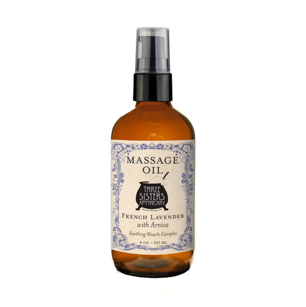 Three Sisters Apothecary French Lavender Massage Oil