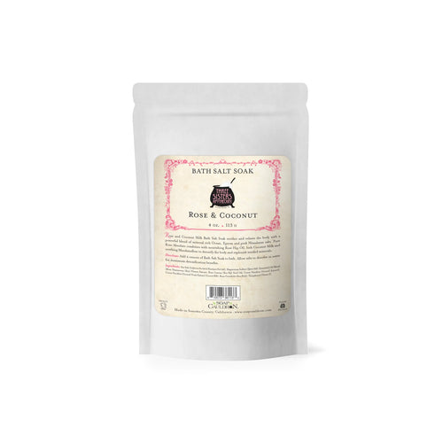 Three Sisters Apothecary Rose & Coconut Milk Bath Salt Soak