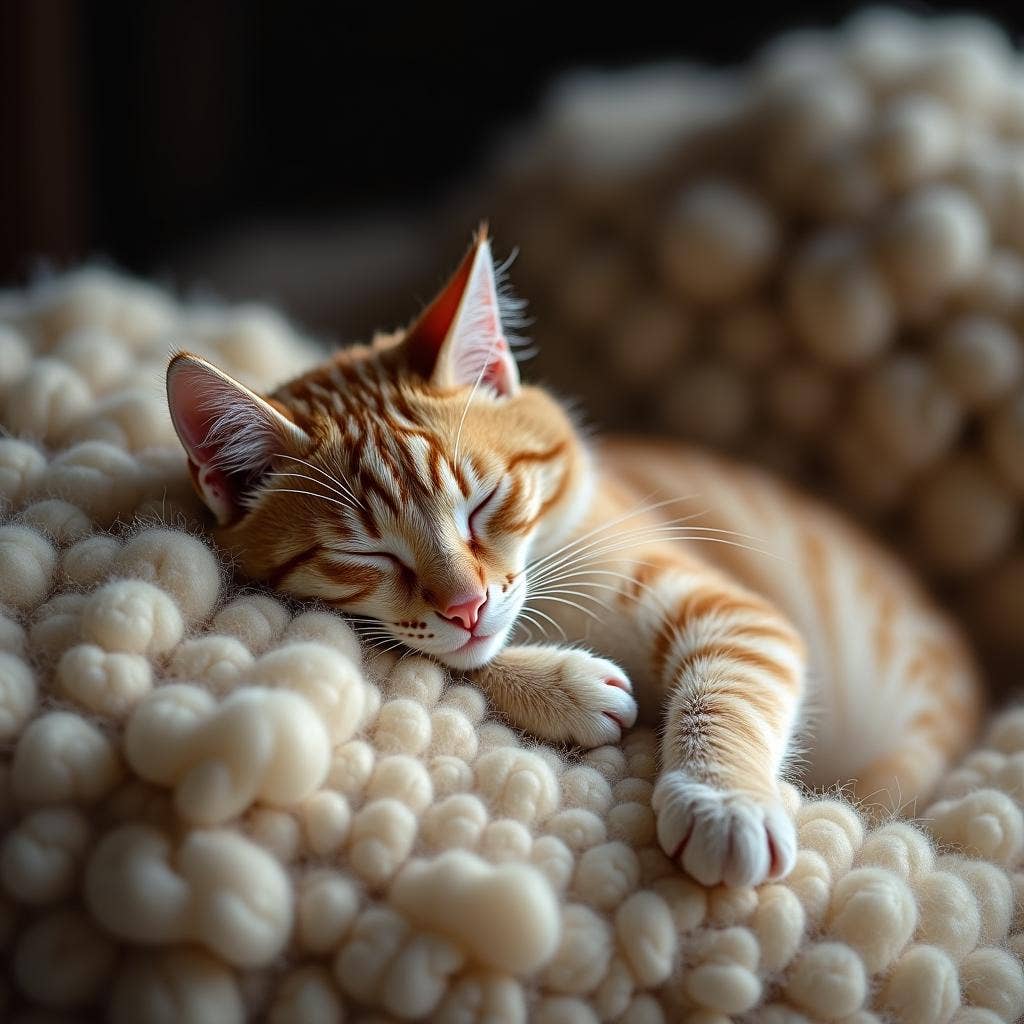 Ciao Gatto Cat Market - Organic Catnip Infused Wool Sardines 