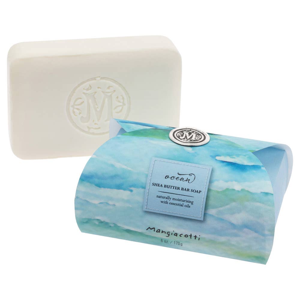 Mangiacotti Ocean Shea Butter Guest Soap 6 Oz.