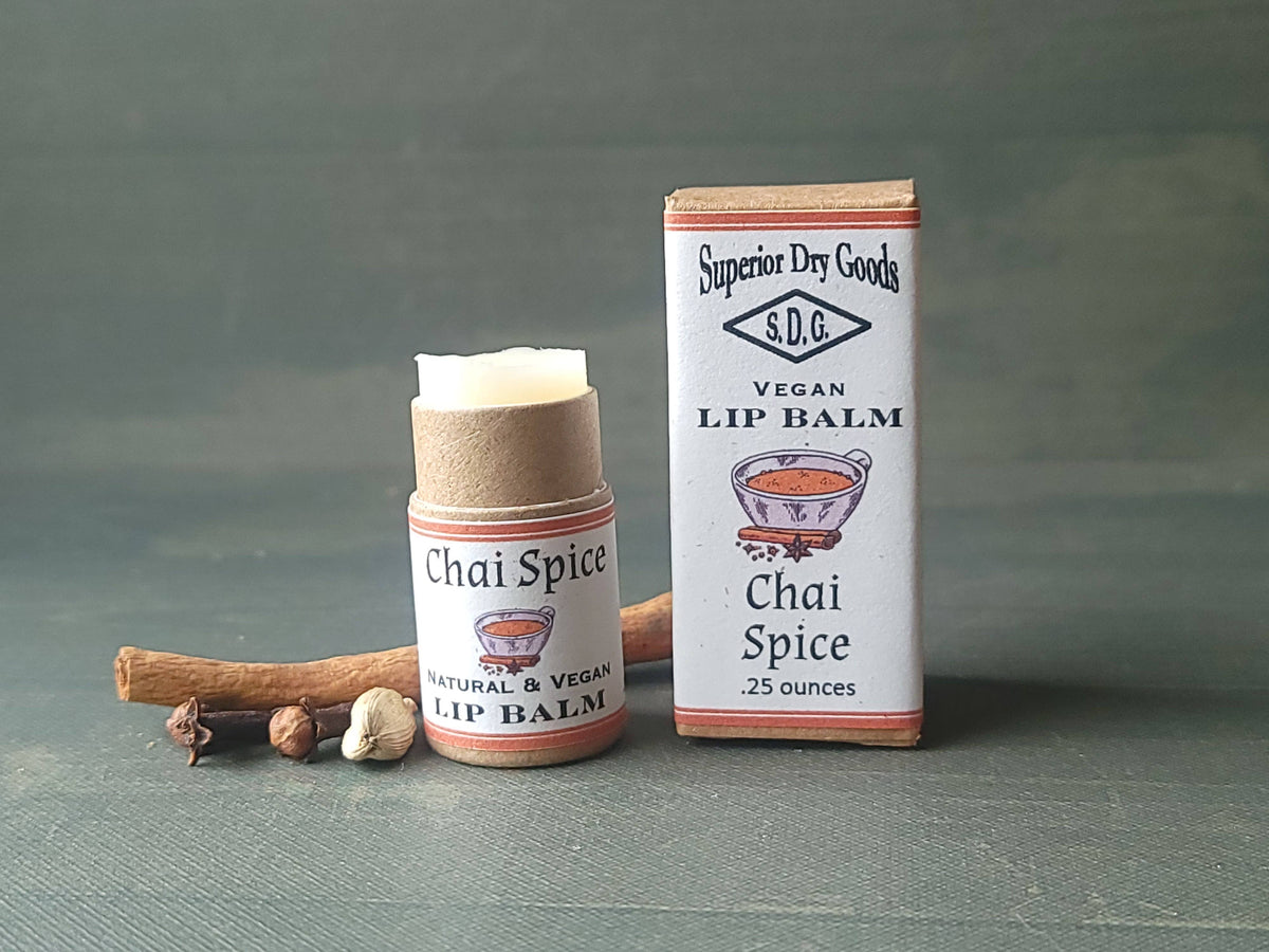 Superior Dry Goods Chai Spice Lip Balm | All Natural