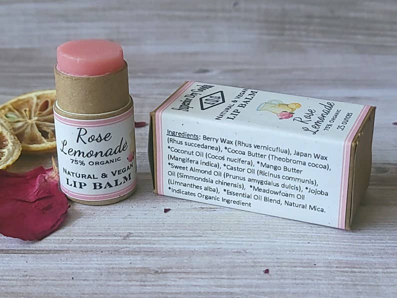 Superior Dry Goods Rose Lemonade Lip Balm | All Natural