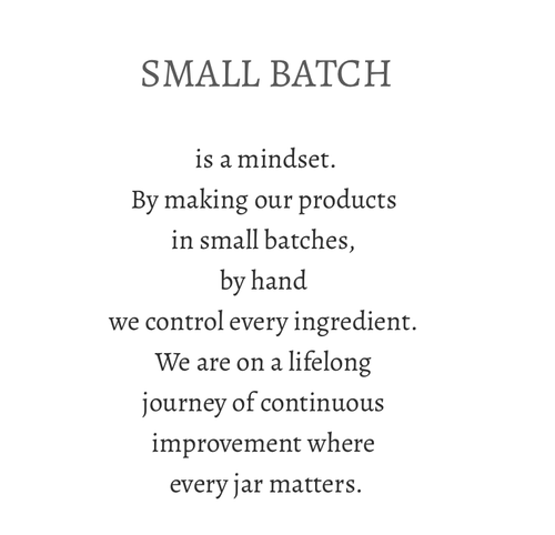 Barefoot Venus embraces a small batch mindset—each mini Vanilla Effect Argan Body Oil is handcrafted for quality and hydration, with care in every ingredient and jar as part of our journey to always improve.