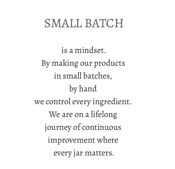 Barefoot Venus embraces a small batch mindset—each mini Vanilla Effect Argan Body Oil is handcrafted for quality and hydration, with care in every ingredient and jar as part of our journey to always improve.