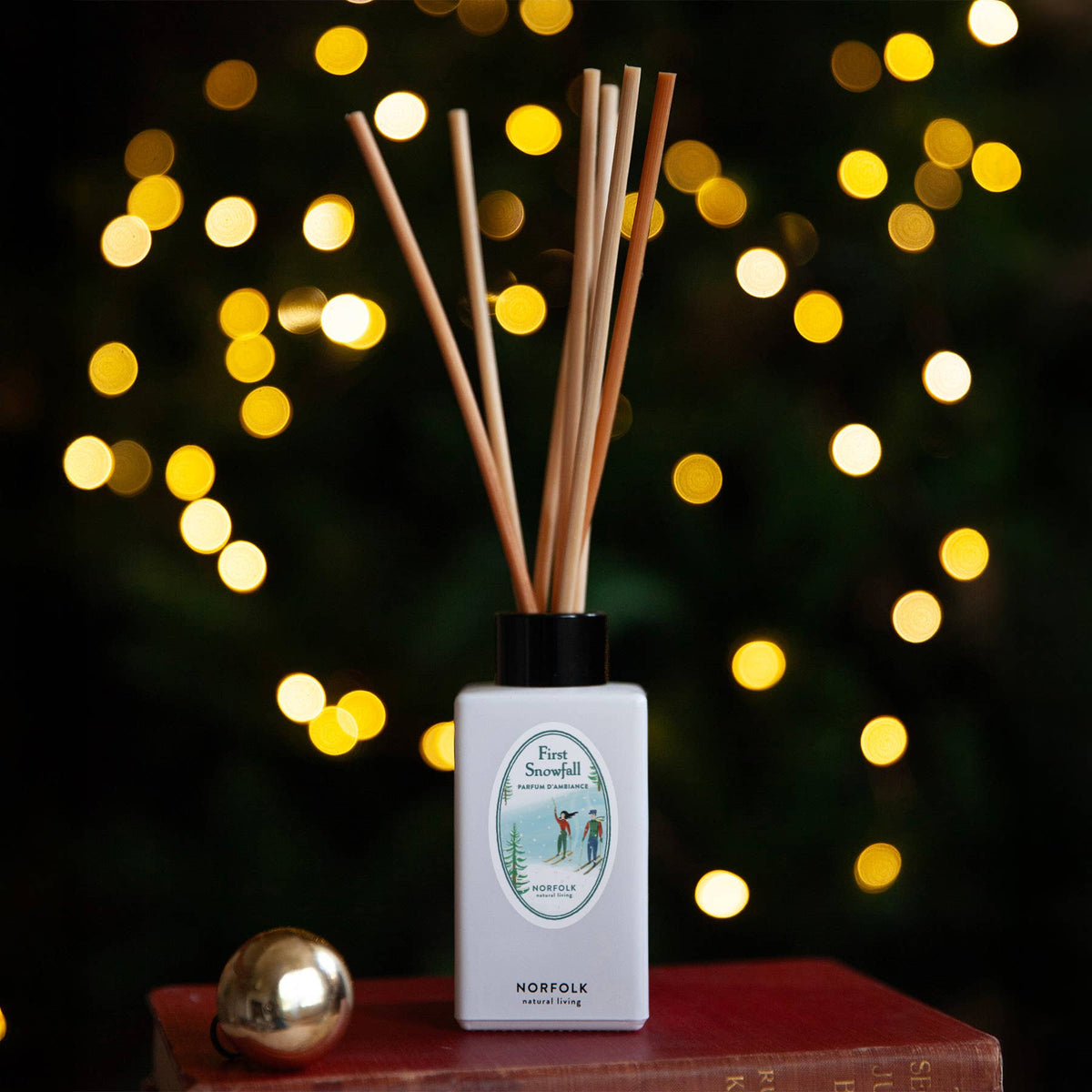 Norfolk Natural Living First Snowfall  Christmas Reed Diffuser Set - 100ml