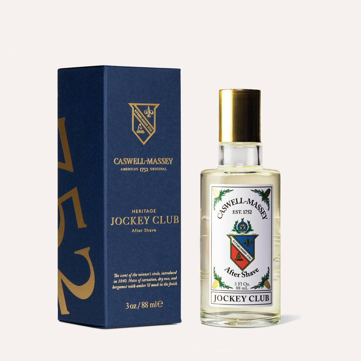 Caswell-Massey - Jockey Club Soothing Aftershave, Citrus, Amber