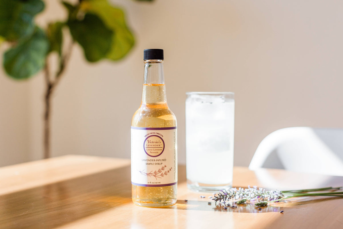 Victoria's Lavender - Lavender Simple Syrup