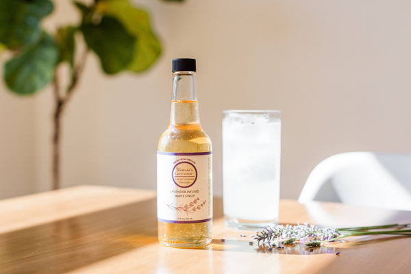 Victoria's Lavender - Lavender Simple Syrup