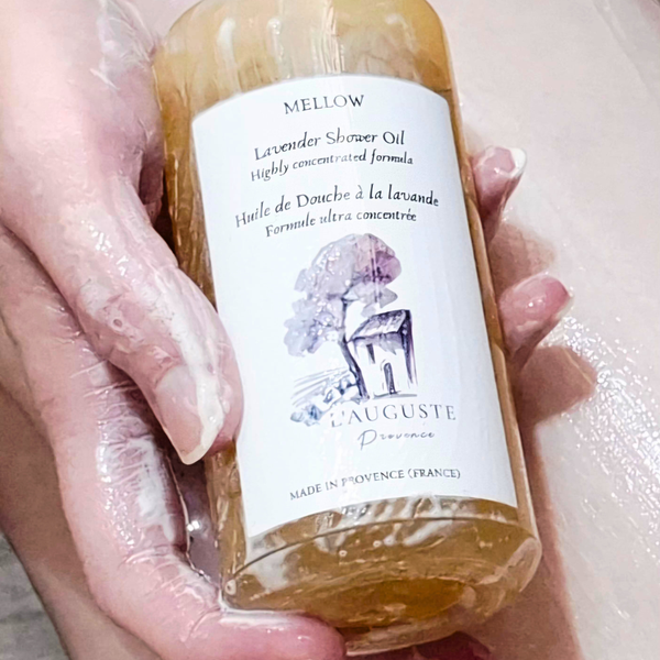 L'AUGUSTE Provence MELLOW 2-in-1 Ultra-Concentrated Lavender Shower Oil