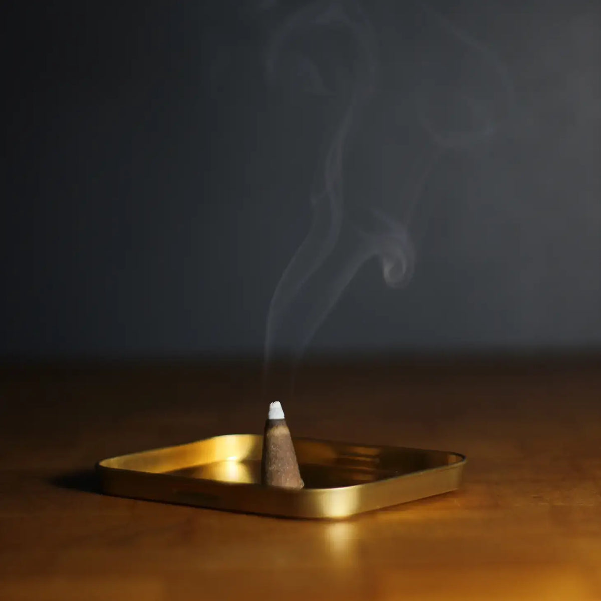 Commonwealth Provisions - Patchouli + Driftwood Incense Cones, Tin of 30
