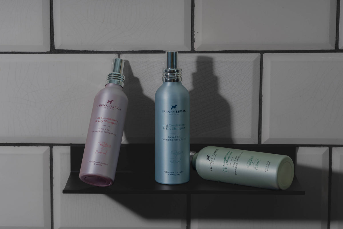 Frenky Lewis B.V. White Rose, Lavender, Ylang Ylang Dry Shampoo & Conditioner