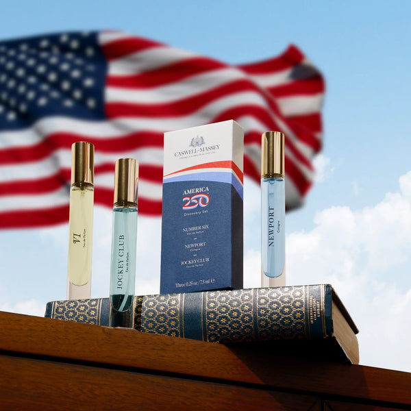 Caswell-Massey  America250 Official Fragrance Discovery Set, 3pc