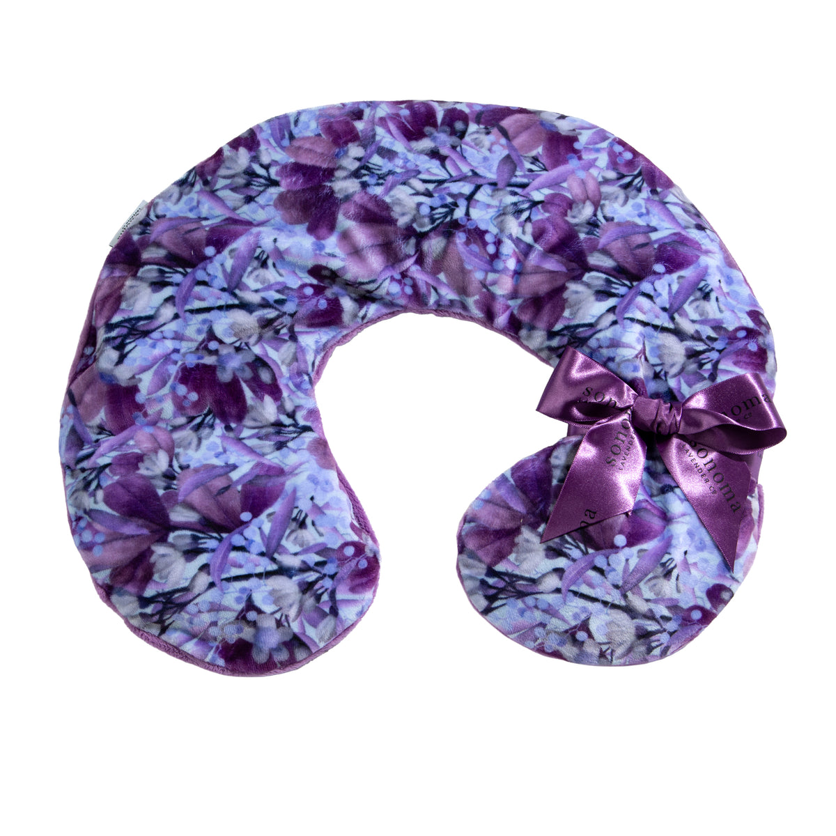 Sonoma Lavender Mulberry Meadow Neck Pillow