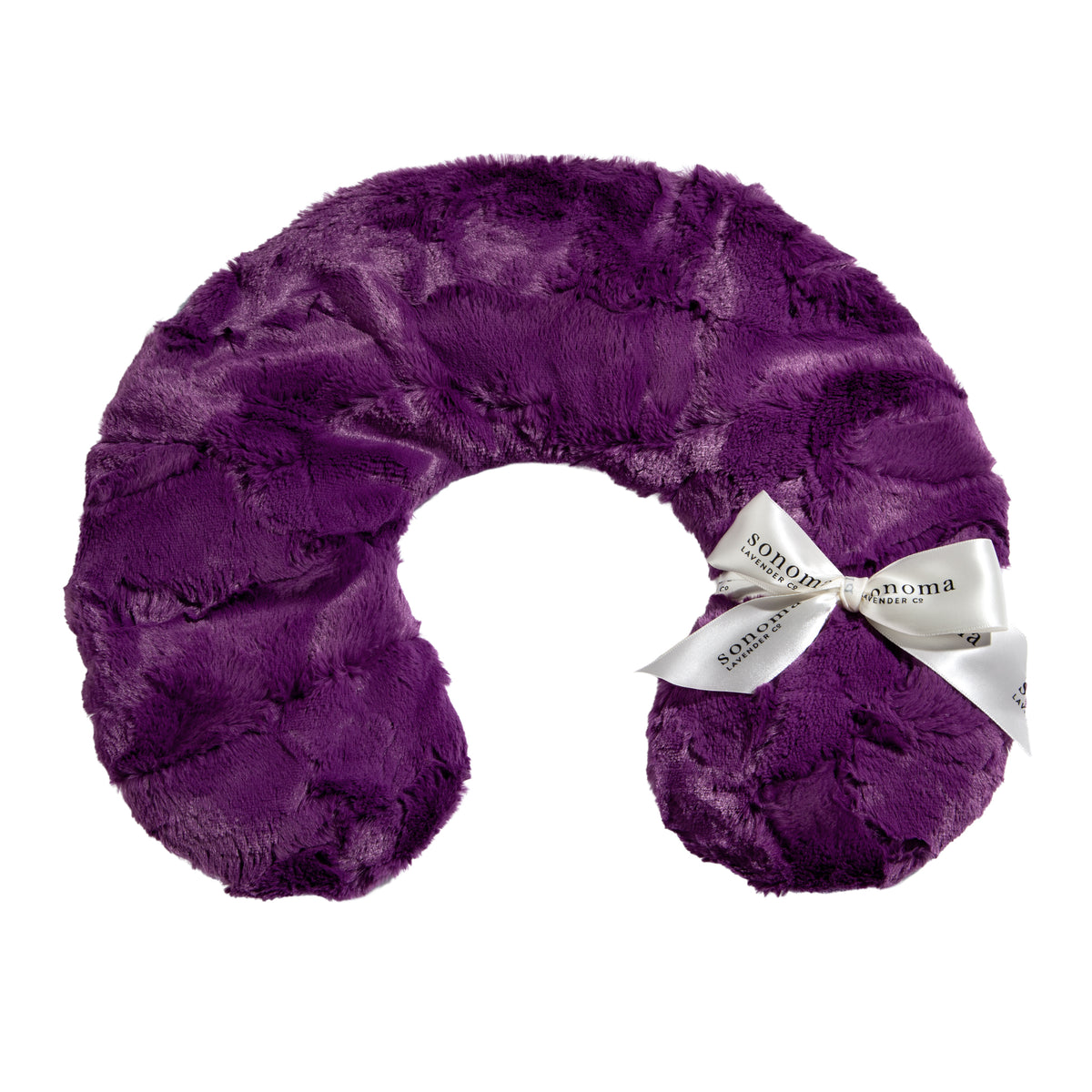 Sonoma Lavender Purple Pansy Neck Pillow