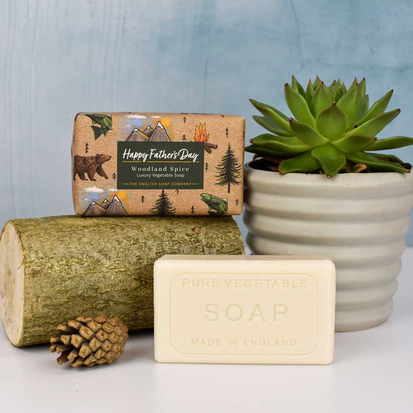 The English Soap Co. Woodland Spice Father’s Day Soap