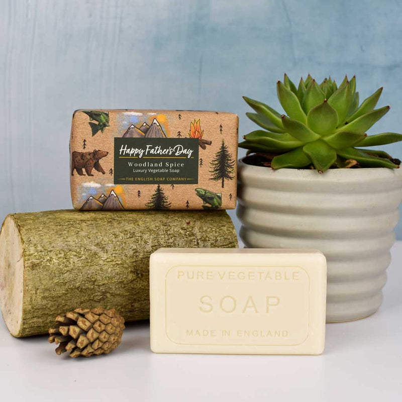 The English Soap Co. Woodland Spice Father’s Day Soap