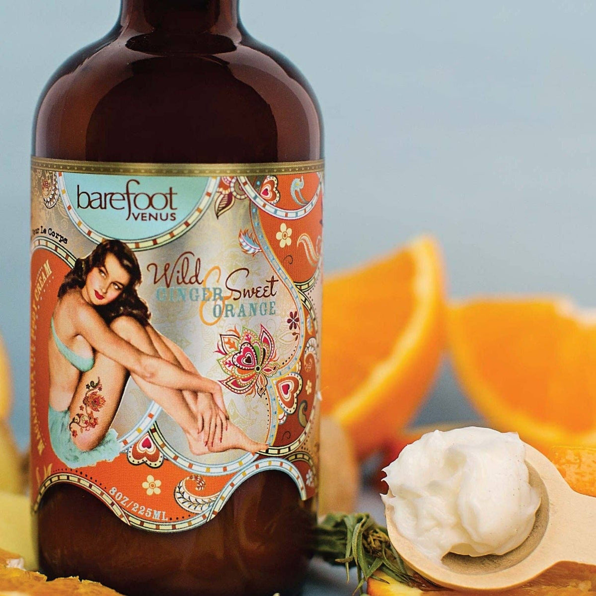 Barefoot Venus Ginger & Orange | Shea Butter & Macadamia Oil Body Cream