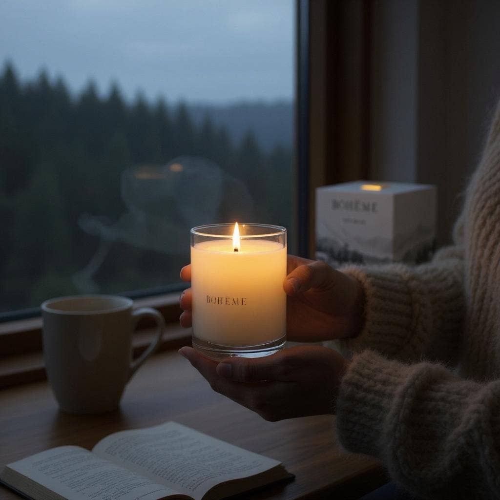 Boheme Fragrances Idyllwild Candle - Pine, Cedarwood & Amber Resin