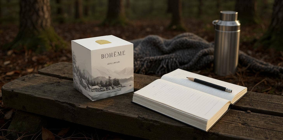 Boheme Fragrances Idyllwild Candle - Pine, Cedarwood & Amber Resin