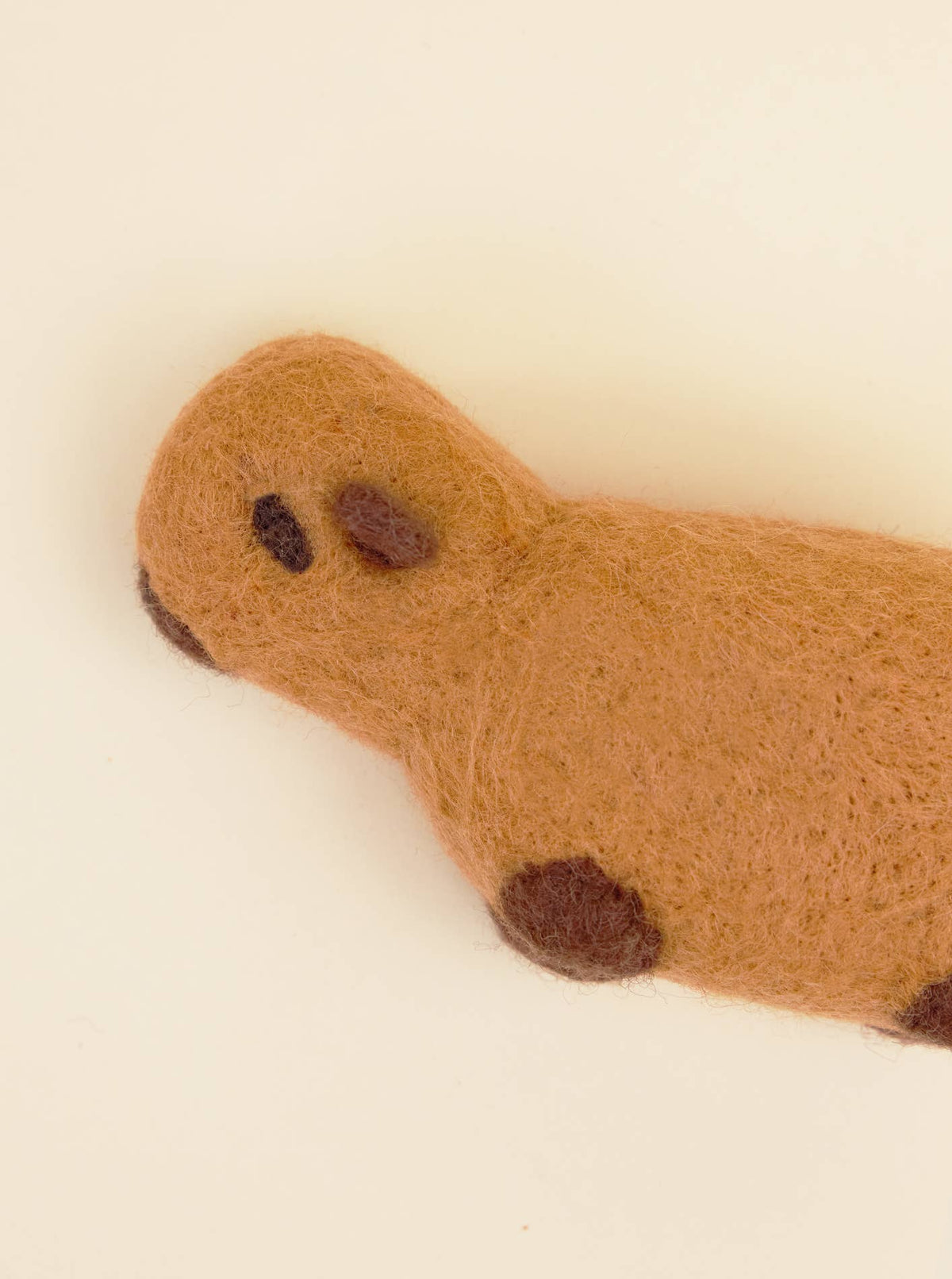 MODERNBEAST WOOL CAPYBARA Wool Dog Toy: Small