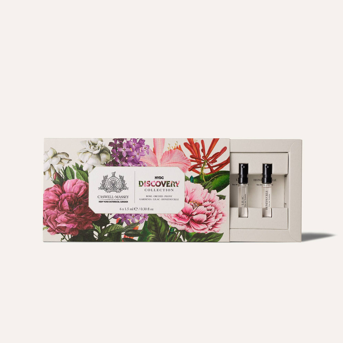 Caswell-Massey - The NYBG Floral Fragrance Discovery Collection, 6 x 1.5mL