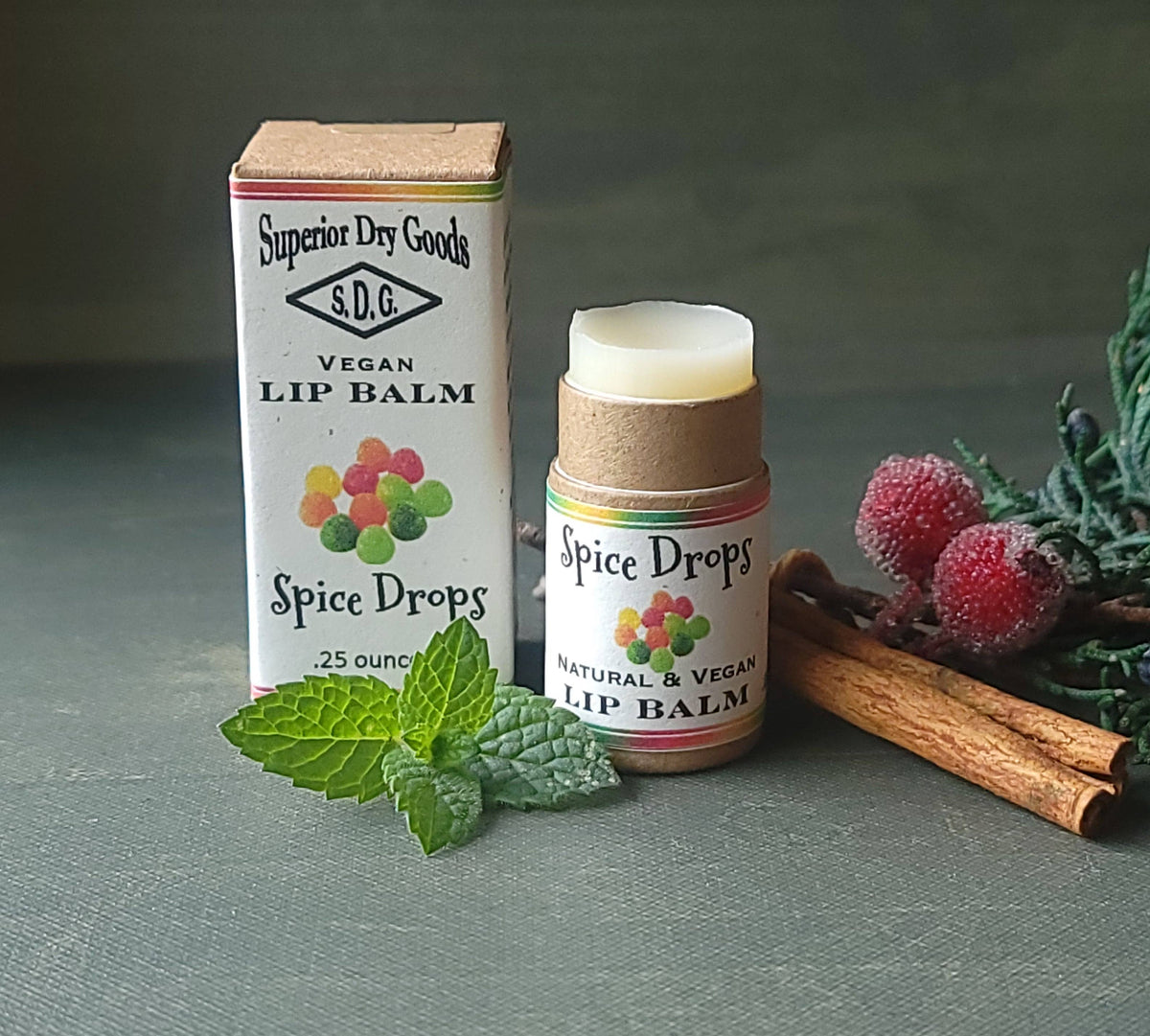 Superior Dry Goods Spice Drops Lip Balm | All Natural