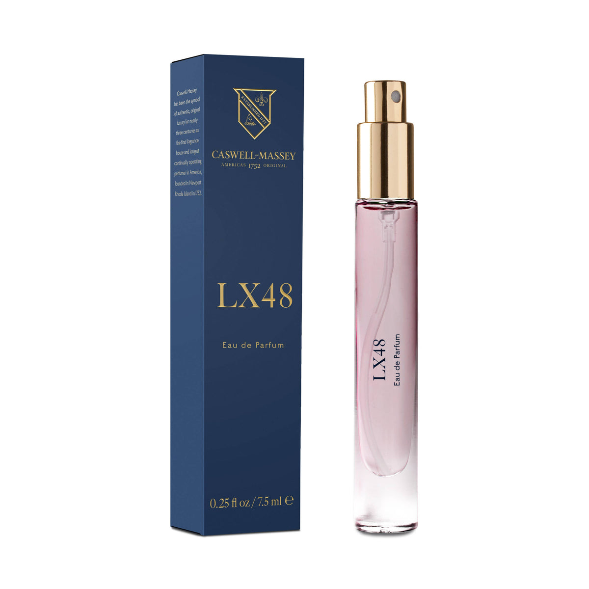 Caswell-Massey LX48 Eau de Parfum, Tobacco, Leather, Cedar, Violet