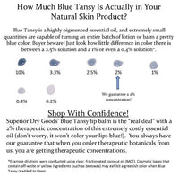 Superior Dry Goods Blue Tansy Lip Balm | All Natural