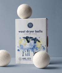 Woolzies Wool Dryer Balls Set of 6