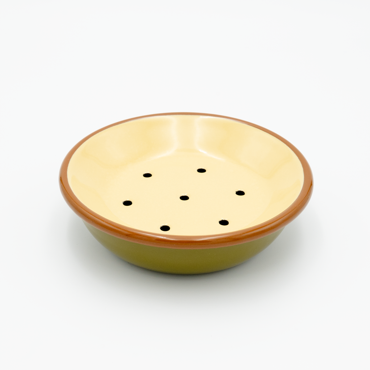 Earth & Nest Soap Dish Enamel Round