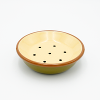 Earth & Nest Soap Dish Enamel Round