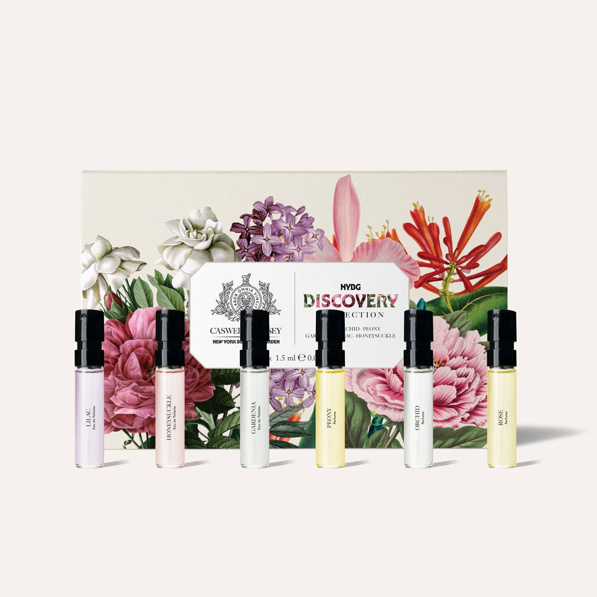 Caswell-Massey - The NYBG Floral Fragrance Discovery Collection, 6 x 1.5mL