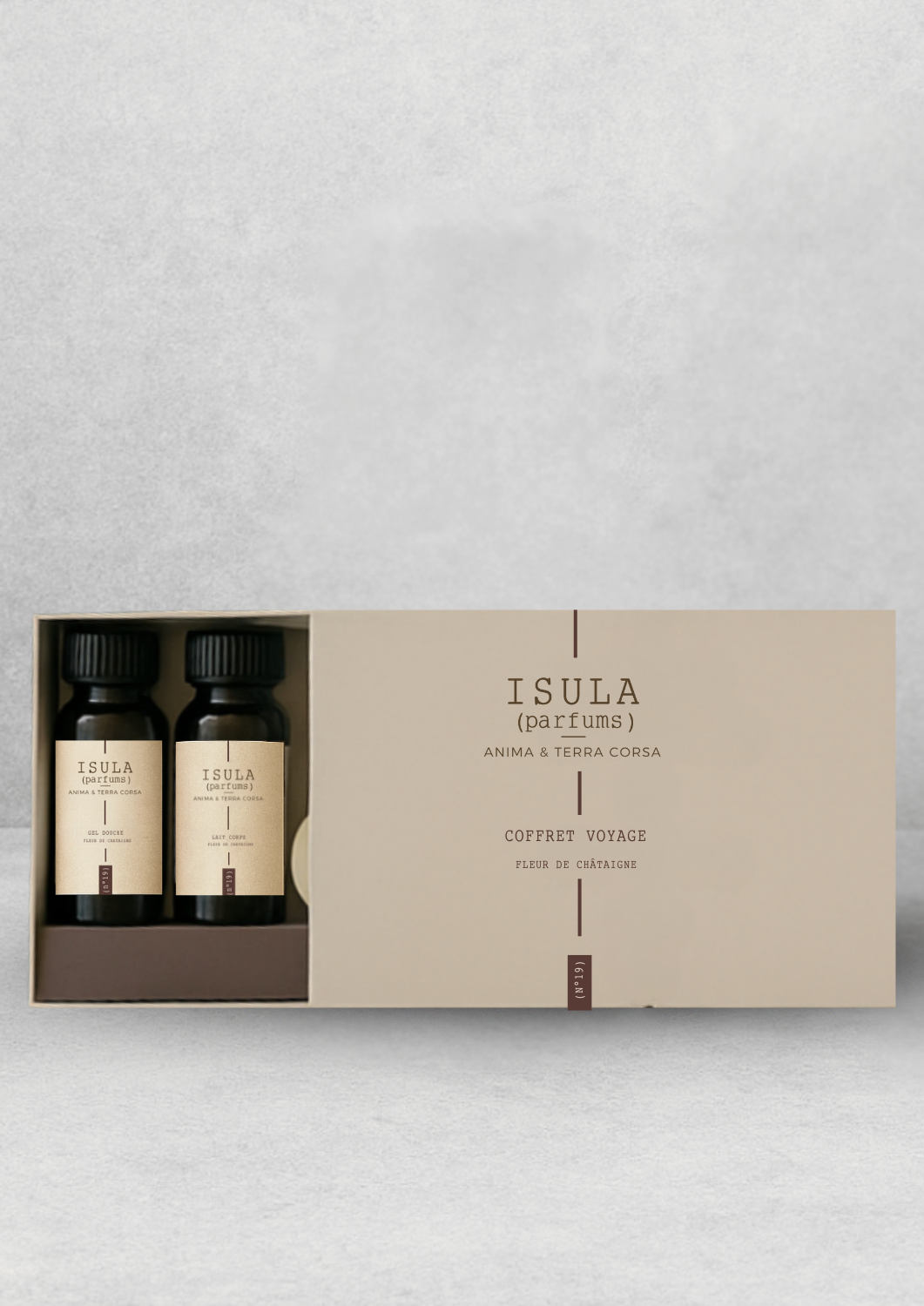 ISULA parfums Kit Voyage  Fleur de  Chataigne - Chestnut Flower (6 products)