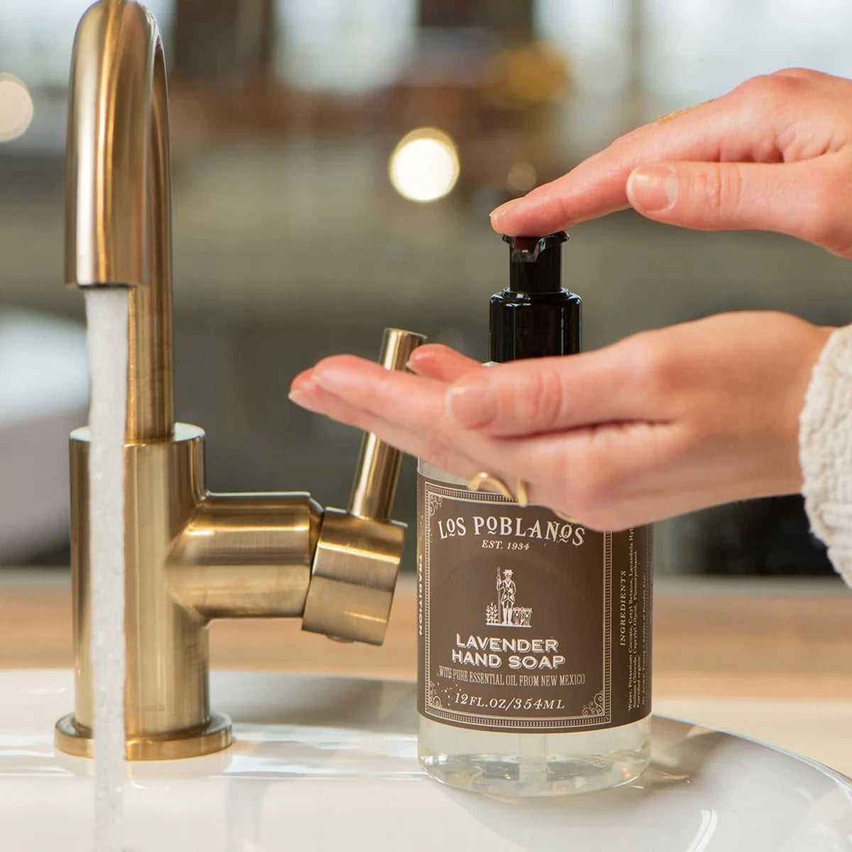 Los Poblanos Lavender Hand Soap - Hampton Court Essential Luxuries