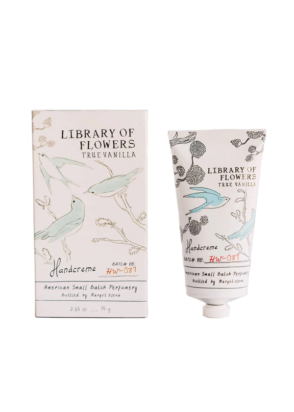Library of Flowers True Vanilla Hand Creme