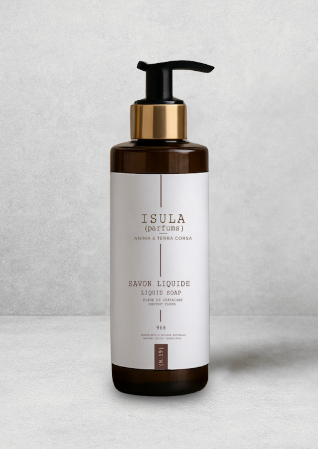 ISULA parfums Fiore di Castagna  - Chestnut Flower Liquid Soap