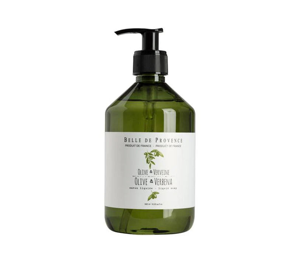 Belle de Provence Olive & Verbena Liquid Soap - Hampton Court Essential Luxuries