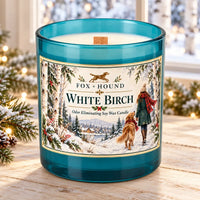 Fox + Hound Odor Eliminator Soy Candle -  White Birch