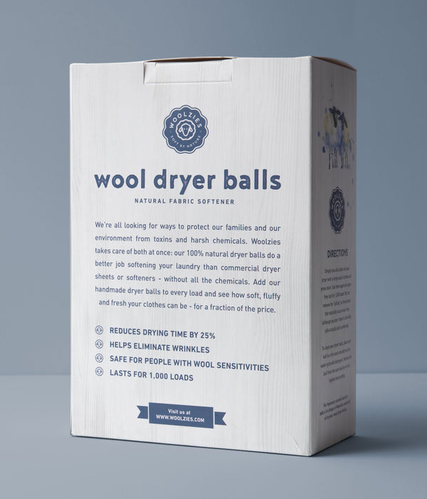 Woolzies Wool Dryer Balls Set of 6
