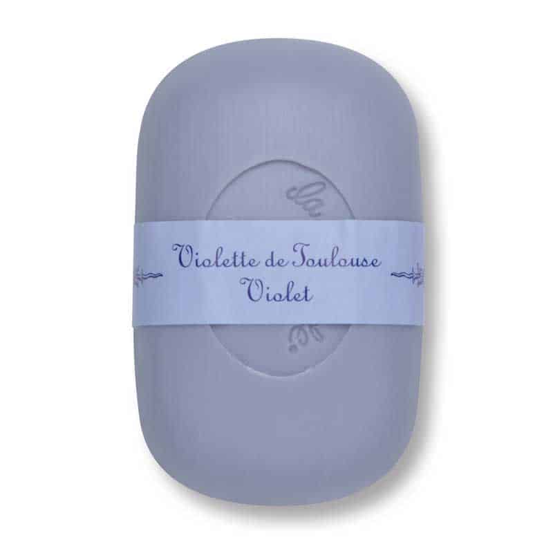 La Lavande Curved Bar Soap - Violette de Toulouse - 100gm - Hampton Court Essential Luxuries