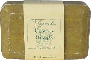 La Lavande Broyee Soap - Verveine (Verbena Leaf) - 200gm - Hampton Court Essential Luxuries