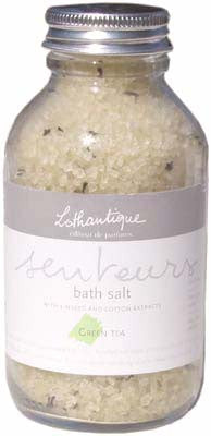 Lothantique Green Tea Bath Salts - Hampton Court Essential Luxuries