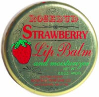 Smith's Rosebud Strawberry Lip Balm and Moisturizer - Hampton Court Essential Luxuries