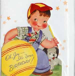 Birthday Greeting Card - Oh Joy It's your Birthday! - Hampton Court Essential Luxuries